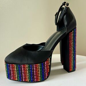RAYE Gabriella Platform Heels Size 9.5